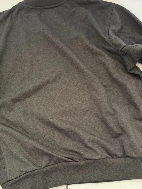 Nike Dri-FIT NBA Logo KINGS Crewneck Sweatshirt Charcoal Gray - Picture 8 of 11